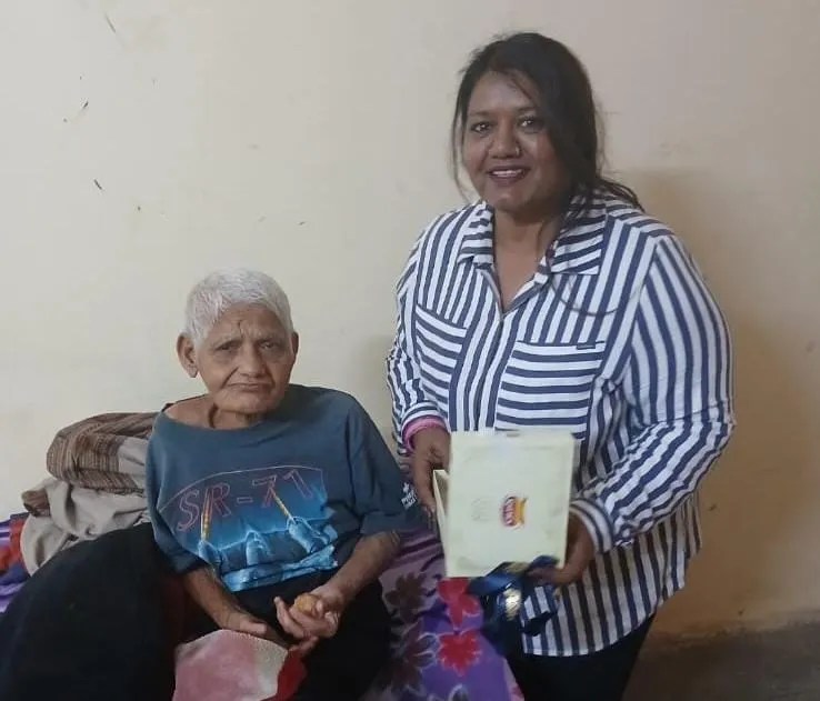 A gift for a resident